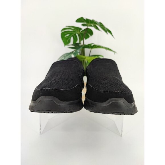 Skechers Men Flex Advantage Mcallen Black Slip Resistant Working Shoes Size 9 US - Picture 2 of 8